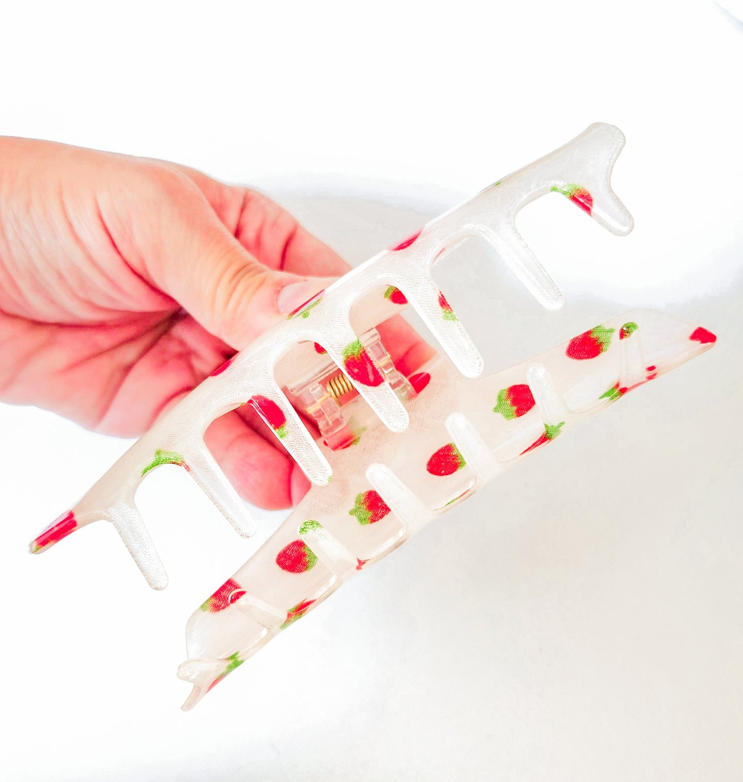 Strawberry Claw Clip